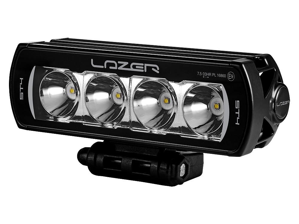 Lazer Lamps LED-Scheinwerfer ST4 Evolution Fernscheinwerfer Farbe schwarz  Straßenzulassung > LED - Lamps > LAZER - Lamps :: DAKTEC off-road made  in germany