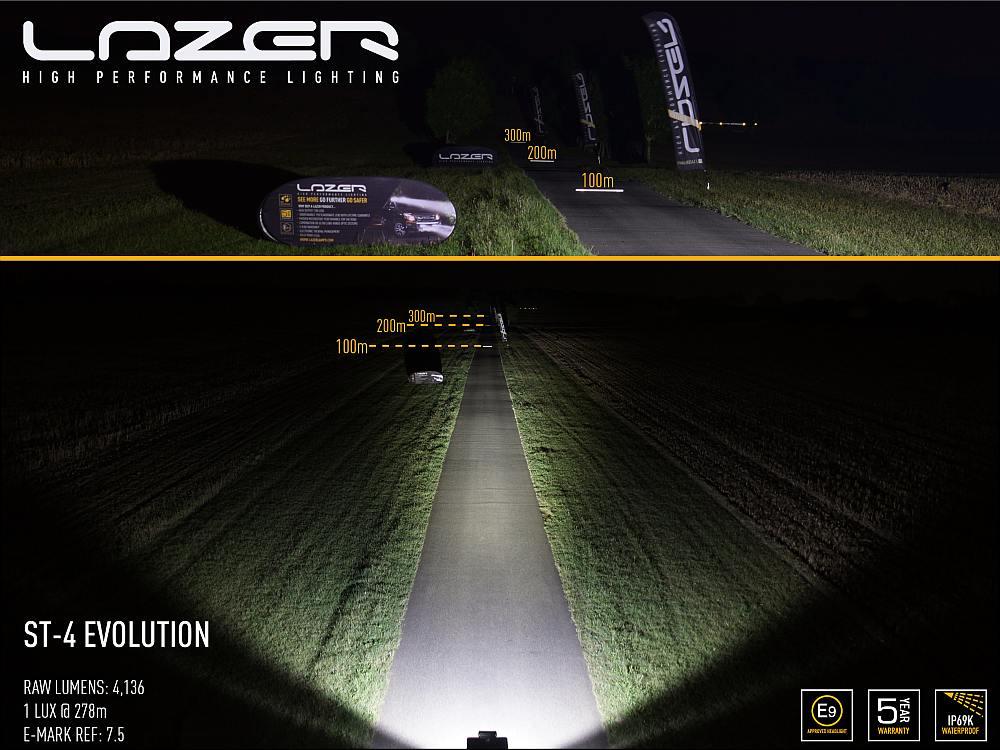 Lazer LED-Scheinwerfer ST4 Evolution